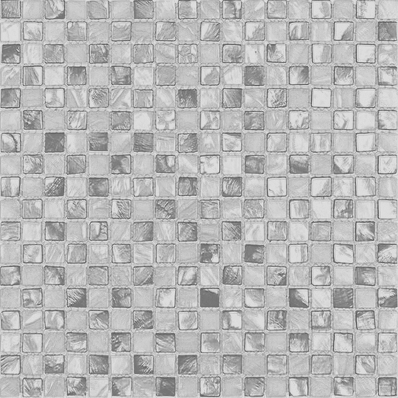 Mosaic Frosted Glass 3D Model in Wood Color