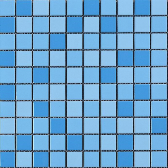Blue Mosaic Wall Tile 3D Model for Stylish Spaces