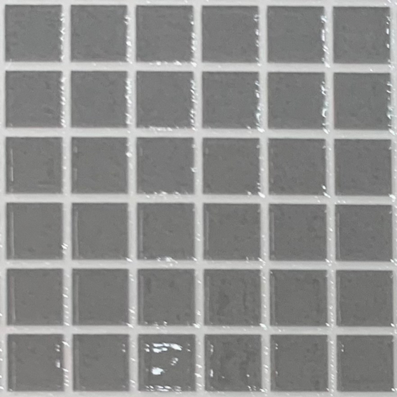 Mosaic Wall Tile in Gray Wood Color