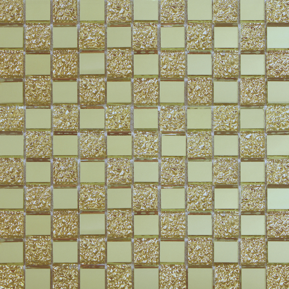 Mosaic Crystal Glass (Tea Diamond)