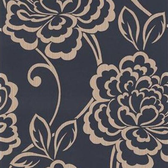 Elegant Floral Wallpaper 3D Model for Creative Designs