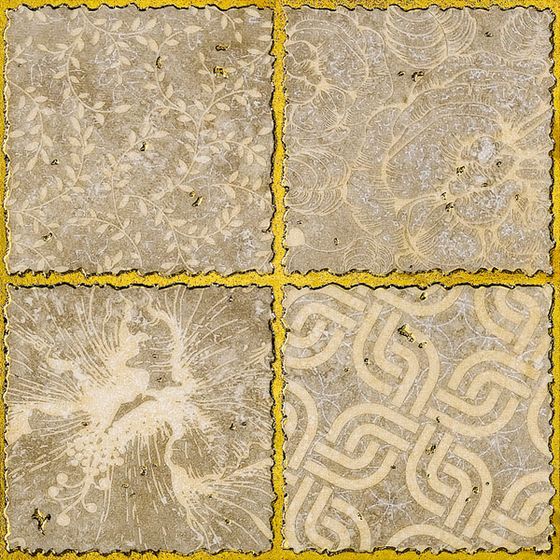 Vintage Tiles Floor 3D Model