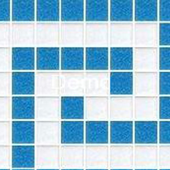 Vibrant Mosaic Wall Panel 3D model