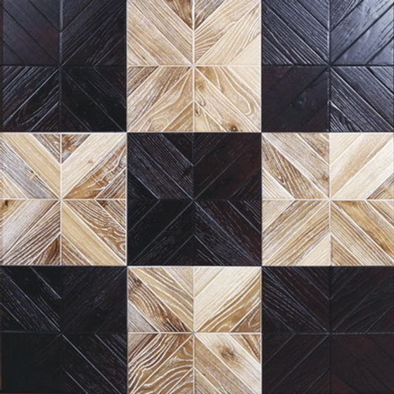Wooden Parquet Floor Tiles 3D model