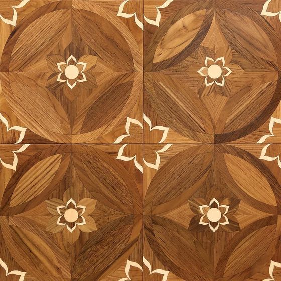 Artistic Wood Parquet Flooring 3D model