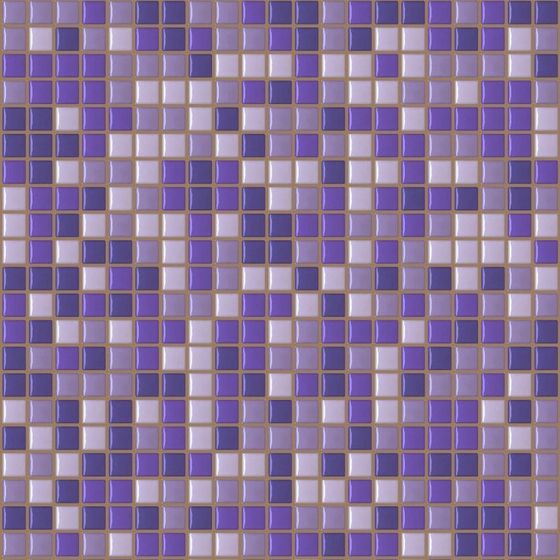 Purple Mosaic Tiles 3D model