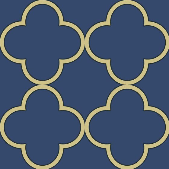 Quatrefoil Tiles 3D model for Creative Projects