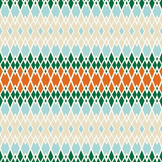 Vibrant Geometric Magic Rug 3D model for Creative Spaces