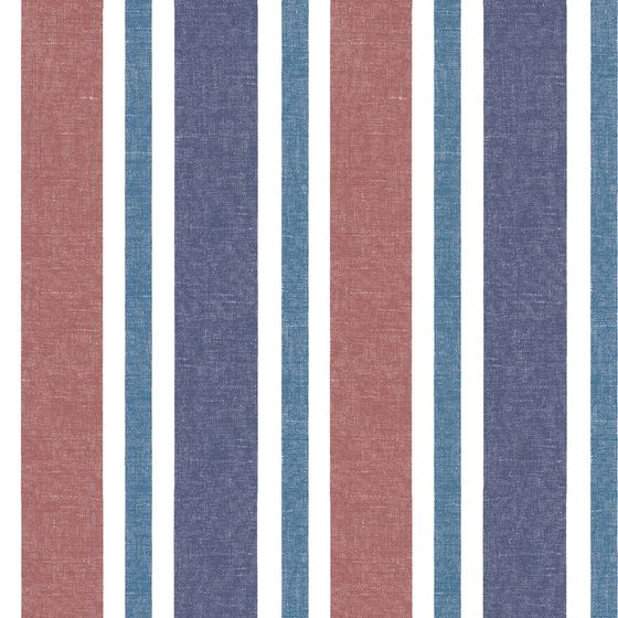 Vibrant Striped Fabric Low-Poly 3D Model
