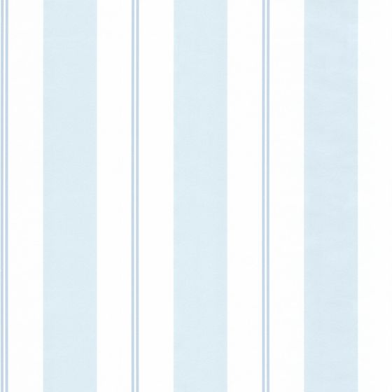 Blue Stripes Wall Paper 3D model