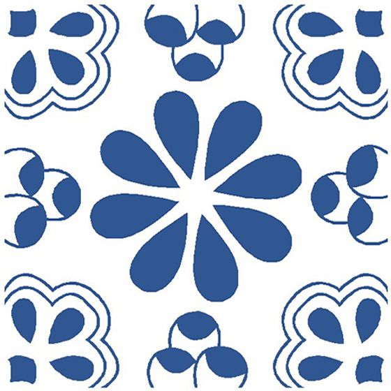 Artistic Floral Pattern 3D model