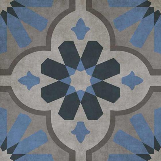 Elegant Vintage Tile Floor 3D model