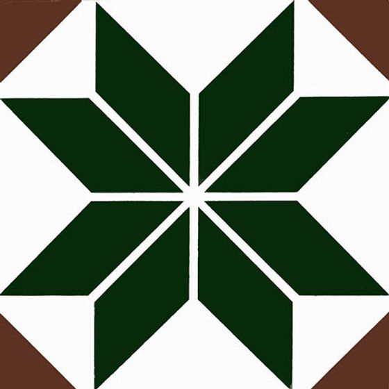 Hexagonal Star Tile 3D model for Creative Spaces