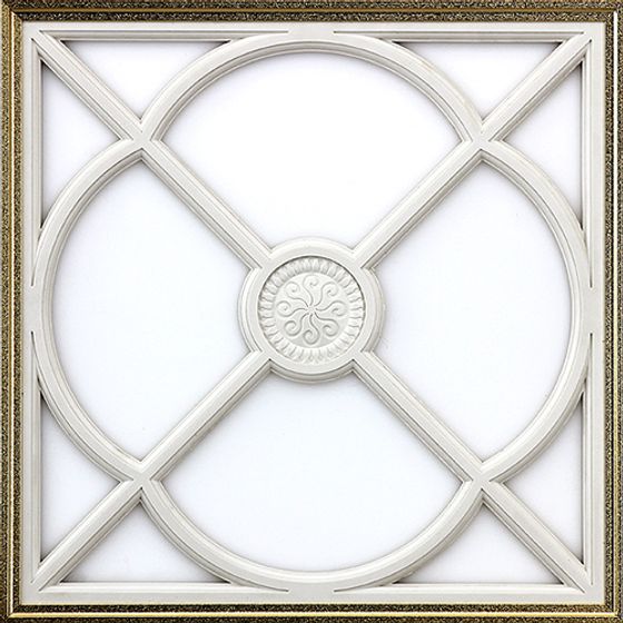 Elegant Ceiling Decorative Panel 3D model
