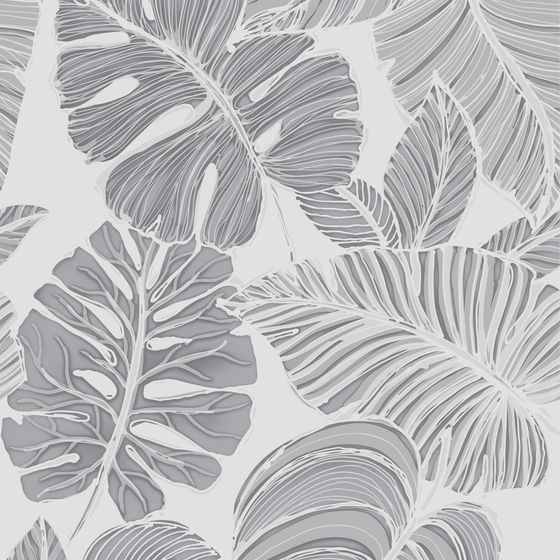 Tropical Leaf Pattern 3D Model