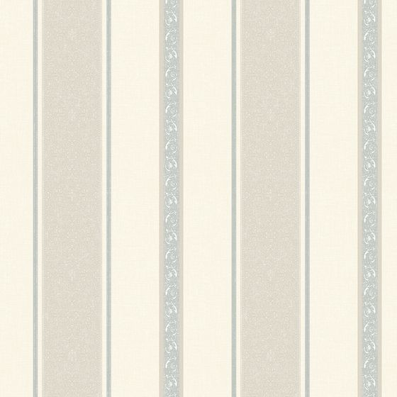 Stylish Vintage Stripes Wallpaper 3D model