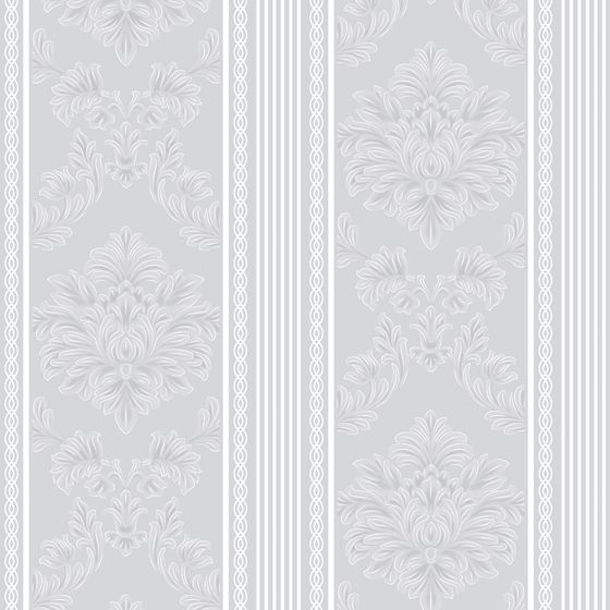 Elegant Wallpaper Scroll Pattern 3D model