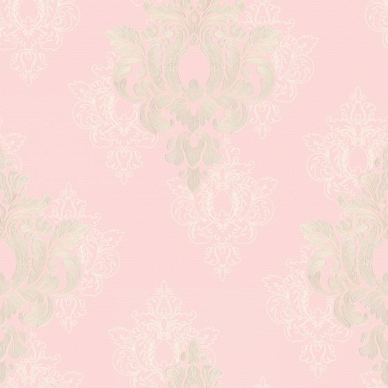 Victorian Romance Pink Wallpaper 3D model