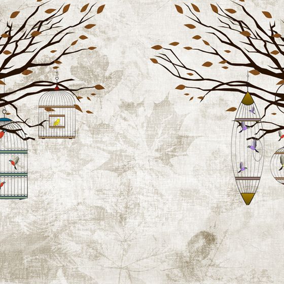 The Song of Falling Leaves 3D model for Creative Designs