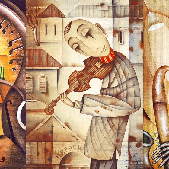 Urban Symphony Unique 3D Model for Creative Minds