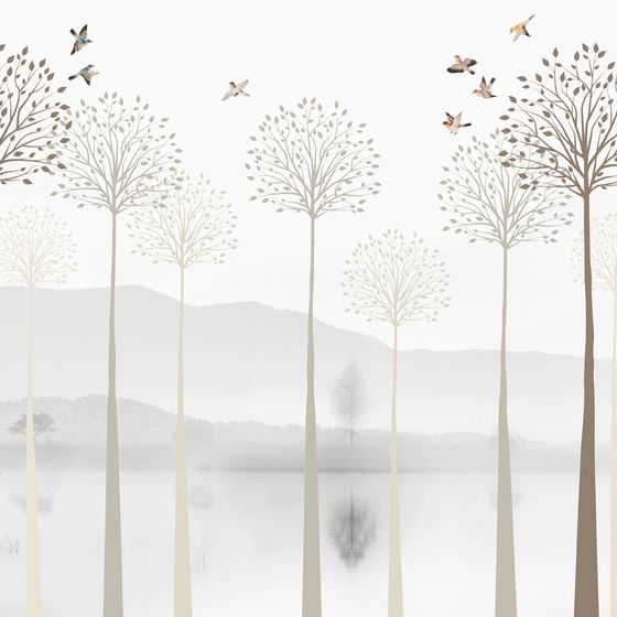 Misty Forest 3D Model