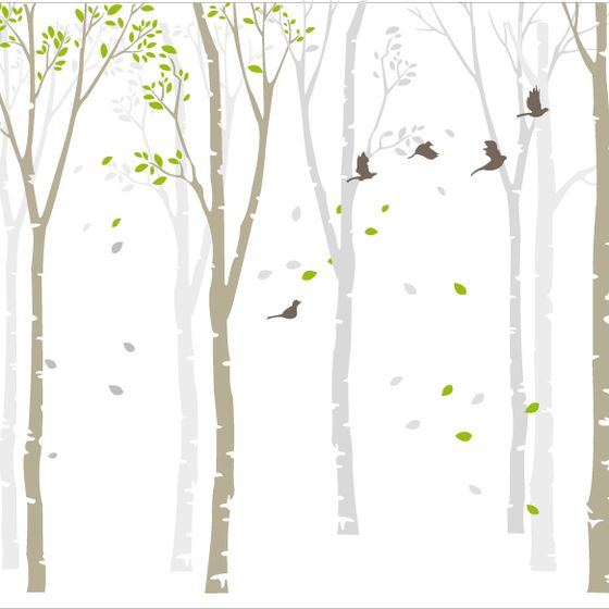 Autumn Forest 3D Model for Enchanting Designs