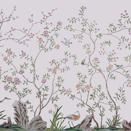 Elegant Spring Garden 3D model for Creative Projects