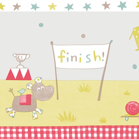 Whimsical Animal Racing Track 3D model