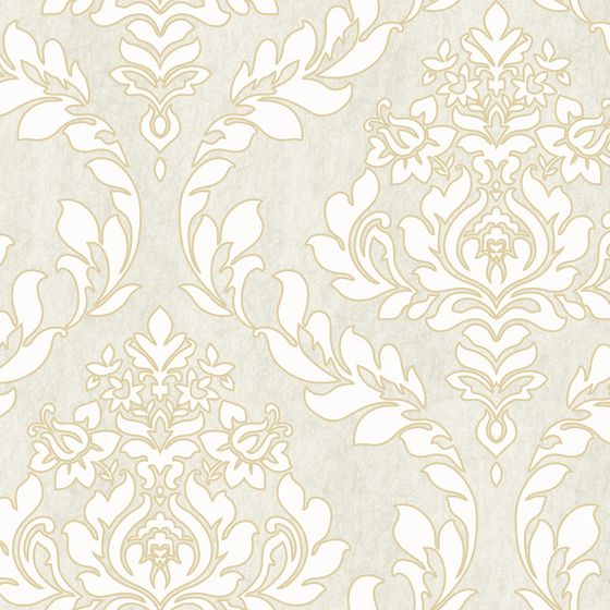 Elegant Damask Wallpaper 3D Model