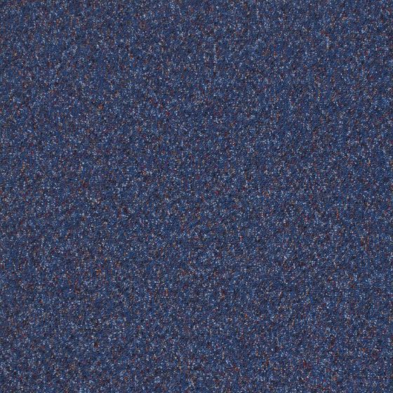Elegant Deep Blue Plush Carpet 3D model for Interiors