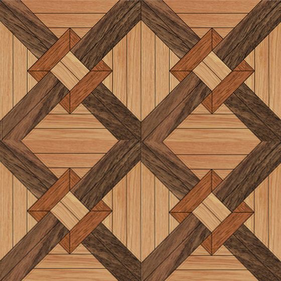 Artistic Geometric Wood Texture 3D Model