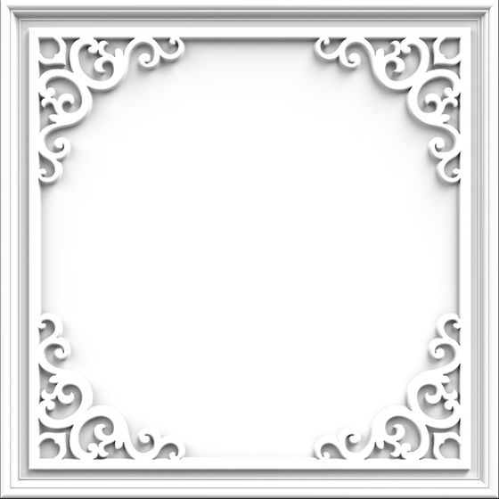 Elegant Frame 3D model