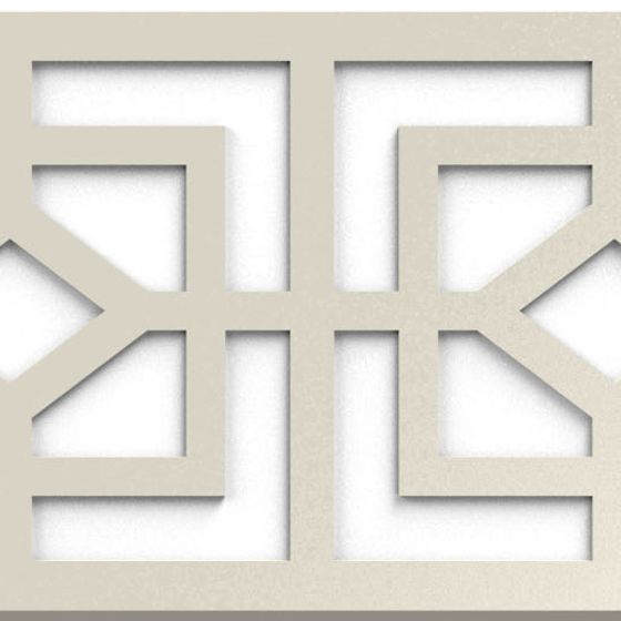 Lattice Panel 3D model for Modern Design