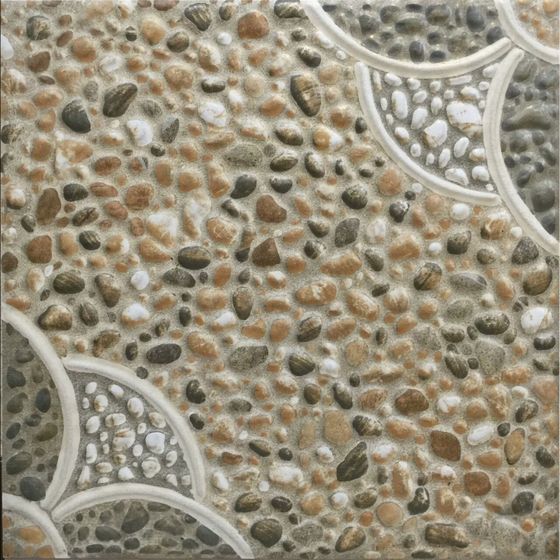 Stone Rhythm Tile 3D model for Modern Designs