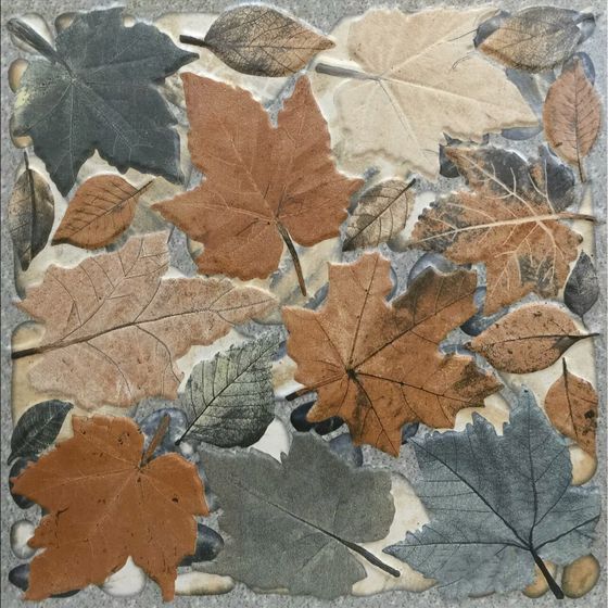 Autumn Leaves Low-Poly 3D Model