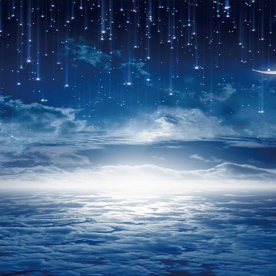 Moonlight Cloud Sea 3D model for Creative Projects