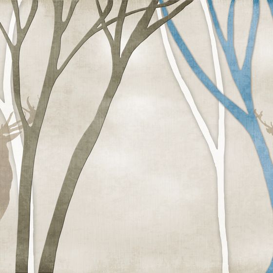 Serene Winter Forest 3D Model for Creative Projects