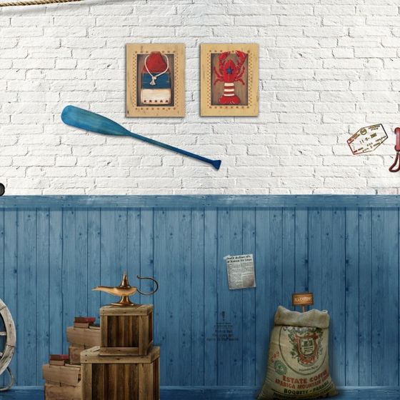 Nautical Bar 3D model for Creative Projects