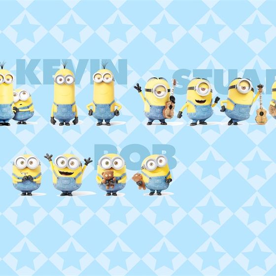 Cheerful Low-Poly Minion 3D Model for Various Uses