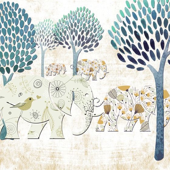 Fairy Tale Elephant 3D model