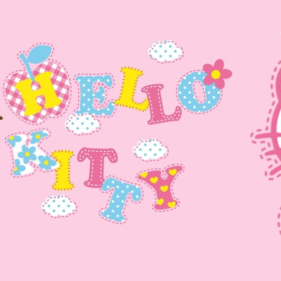 Adorable Hello Kitty 3D Model in Charming Low-Poly Style