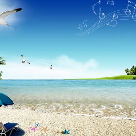 Tropical Paradise 3D Model