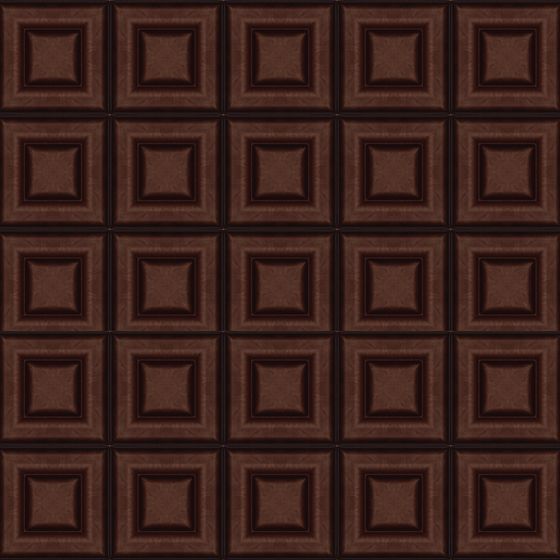 Delicious Chocolate Brick 3D Model