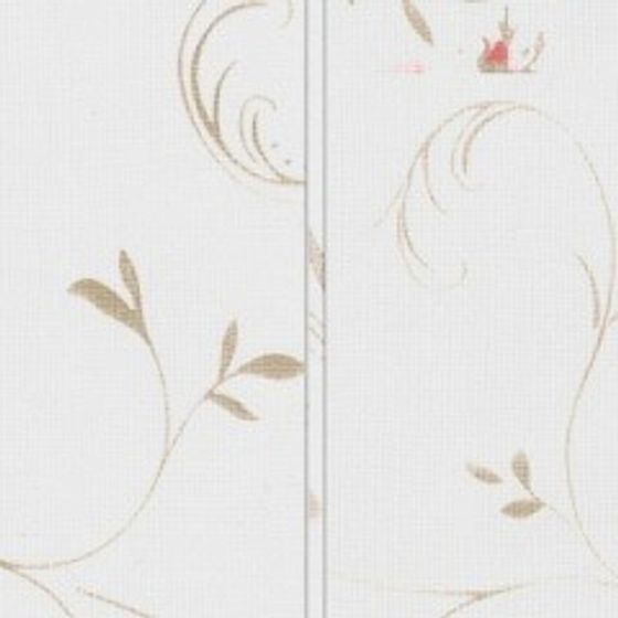 Elegant Floral Screen 3D model