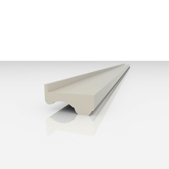 Elegant Low-Poly Decorative Line 3D model