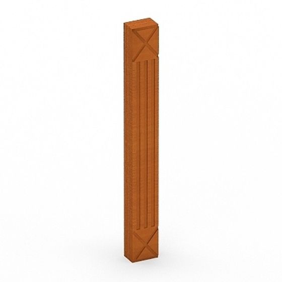 Vintage Column 3D model - A Blend of Retro Charm and Modern Elegance