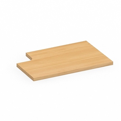 Corner Chamfer Slab - Left Rear