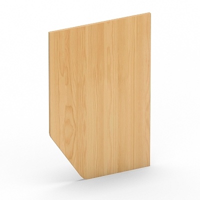 Chamfer panel-bottom left