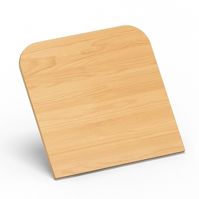 Obliquely laminated plate-upper left and upper right