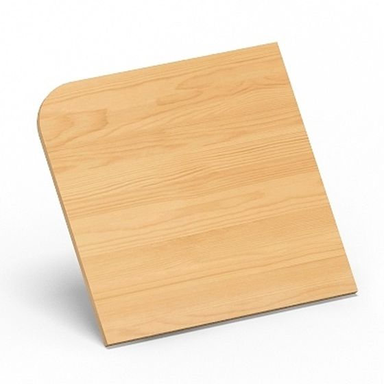 Natural Chair 3D model Capturing the Essence of Wood